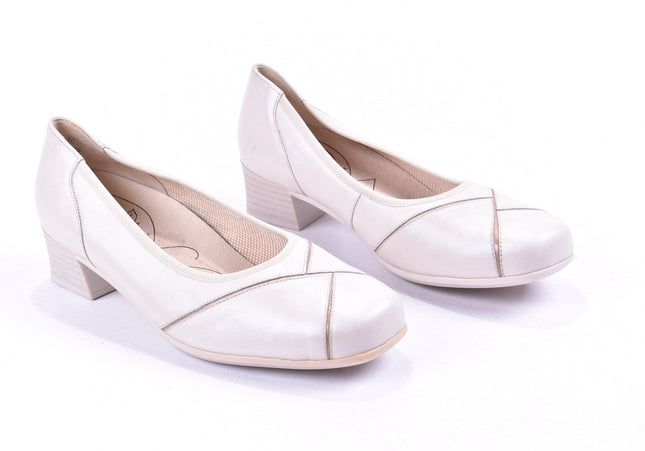 Waldläufer Damen Pumps High Heels UK 6,5 Nr. 23-F 1460-Schuh-Gebraucht-secondhand
