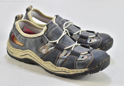 Rieker  Damen Halbschuhe Slipper Ballerinas  EUR 39 Nr. 26-M 1703