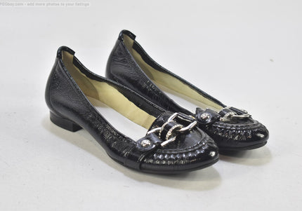 Högl  Damen Halbschuhe Slipper Ballerinas  UK 4 Nr. 24-X 2438