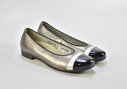 Waldläufer  Damen Halbschuhe Slipper Ballerinas  UK 4,5 Nr. 26-Y 978