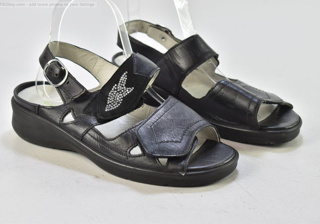 Waldläufer  Damen Sandale Sandalette  UK 4 Nr. 26-S 4118