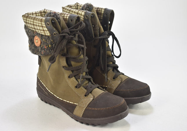Quechua Damen Stiefelette Boots EUR 38 Nr. 24-B 896-Schuh-Gebraucht-secondhand