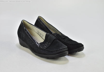 Waldläufer  Damen Halbschuhe Slipper Ballerinas  UK 6 Nr. 25-L 2169
