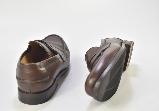 Schuhmacherei Renn Herren Halbschuhe Slipper UK 10,5 Nr. 24-U 748-Schuh-Gebraucht-secondhand