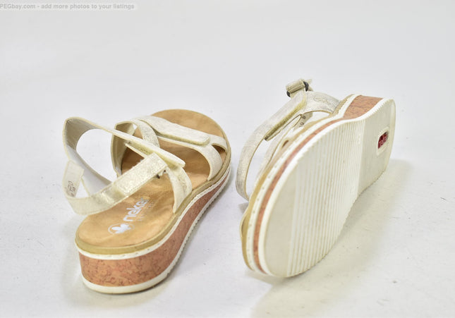 Rieker Damen Sandale Sandalette EUR 42 Nr. 25-S 2790-SchuhGebraucht
