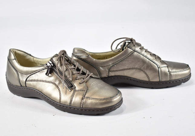 Waldläufer Damen Halbschuhe Freizeitschuhe UK 4 Nr. 24-F 2164-Schuh-Gebraucht-secondhand