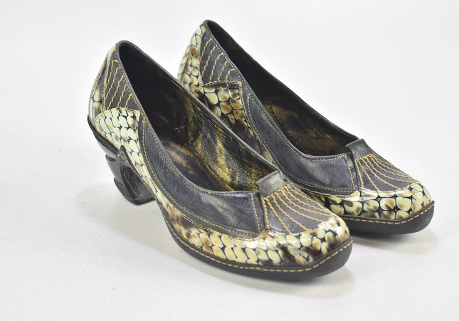 Eyed Damen Pumps High Heels SL 26 cm Nr. 24-J 2789-Schuh-Gebraucht-secondhand