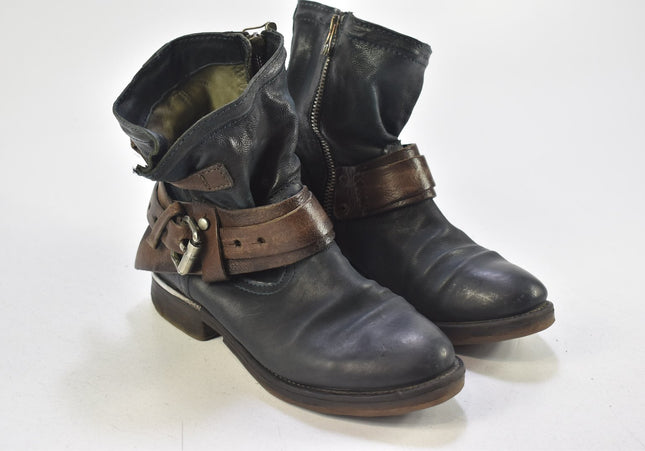 Airstep Damen Stiefelette Boots EUR 36 Nr. 24-B 1414-Schuh-Gebraucht-secondhand