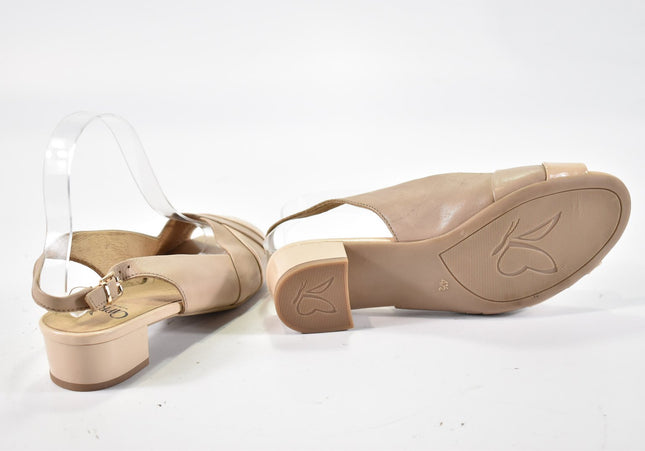 Caprice Damen Sandale Sandalette UK 4,5 Nr. 24-SD 1521-Schuh-Gebraucht-secondhand