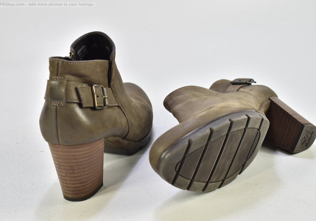 Paul Green Damen Stiefelette Boots UK 6,5 Nr. 25-B 515-second hand-gebrauchte Schuhe-SchuhGebraucht