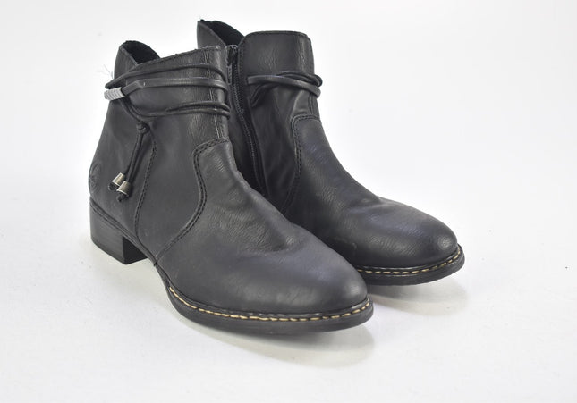 Rieker Damen Stiefelette Boots EUR 38 Nr. 24-M 2851-Schuh-Gebraucht-secondhand