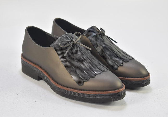 Maripe Damen Halbschuhe Slipper Ballerinas EUR 38,5 Nr. 24-N 3135-Schuh-Gebraucht-secondhand