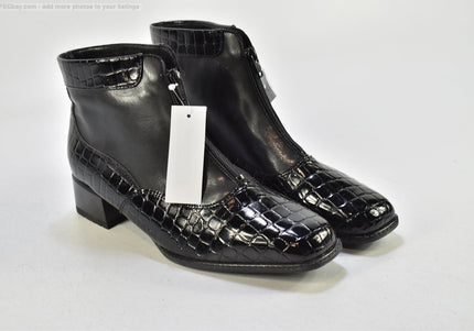 Ara Damen Stiefelette Boots UK 7,5 Nr.25-B 1058-gebrauchte Schuhe-second hand-SchuhGebraucht