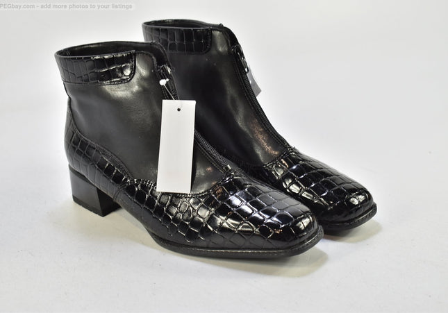 Ara Damen Stiefelette Boots UK 7,5 Nr.25-B 1058-gebrauchte Schuhe-second hand-SchuhGebraucht