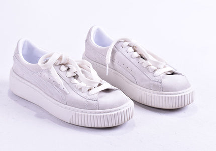 Puma Suede Damen Sportschuhe Sneaker EUR 37 Nr. 24-Y 2827-Schuh-Gebraucht-secondhand