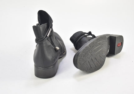 Rieker Damen Stiefelette Boots EUR 38 Nr. 24-M 2851-Schuh-Gebraucht-secondhand