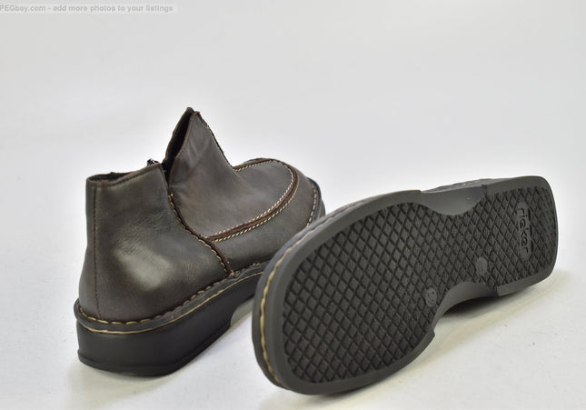 Rieker Damen Stiefelette Boots EUR 40 Nr. 25-B 842-gebrauchte Schuhe-Second hand-SchuhGebraucht