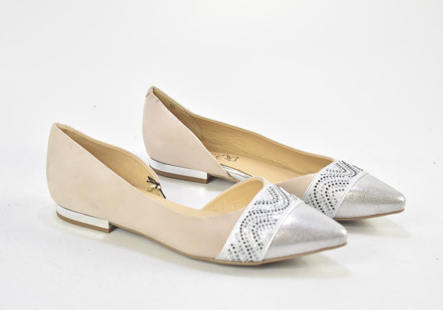 Caprice Damen Halbschuhe Slipper Ballerinas UK 4,5 Nr. 24-J 3373-Schuh-Gebraucht-secondhand