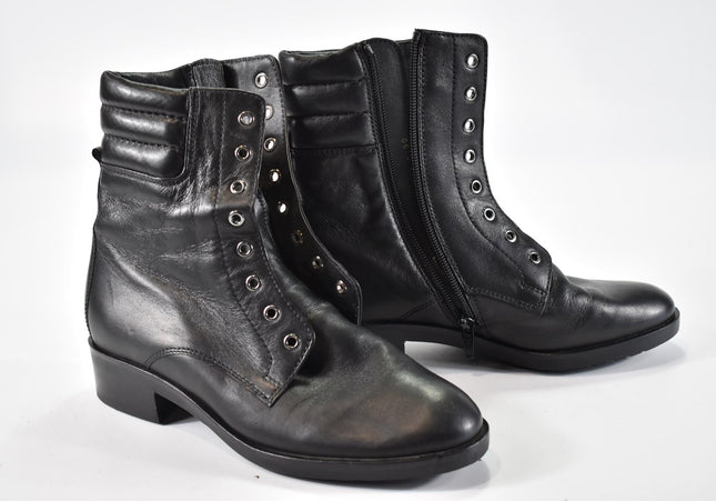 Högl Damen Stiefelette Boots UK 4 Nr. 24-J 1132-Schuh-Gebraucht-secondhand
