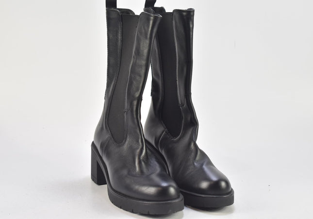 Si Damen Stiefel Stiefelette Boots EUR 41 Nr. 24-B 2580-Schuh-Gebraucht-secondhand