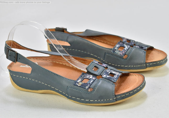 Naturläufer Damen Sandale Sandalette EUR 40 Nr. 25 S 4134-SchuhGebraucht