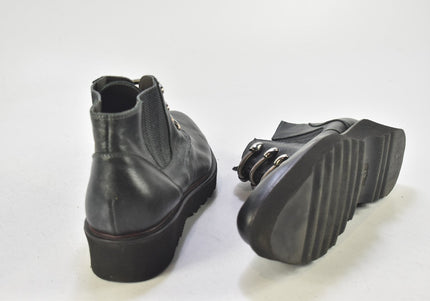 Accatino Damen Stiefelette Boots EUR 41 Nr. 24-B 4464-Schuh-Gebraucht-secondhand