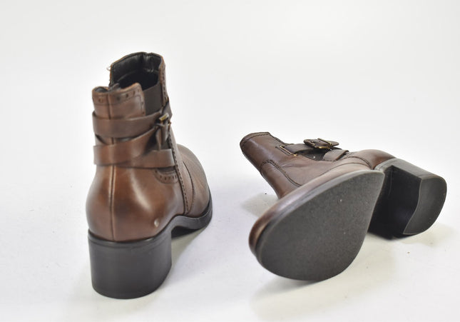 Giorgio Venuti Damen Stiefelette Boots EUR 38 Nr. 24-F 3148-Schuh-Gebraucht-secondhand