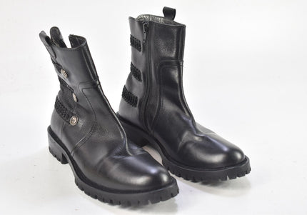Lina Locchi Damen Stiefelette Boots EUR 39 Nr. 23-U 1387-Schuh-Gebraucht-secondhand