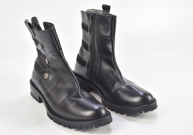 Lina Locchi Damen Stiefelette Boots EUR 39 Nr. 23-U 1387-Schuh-Gebraucht-secondhand