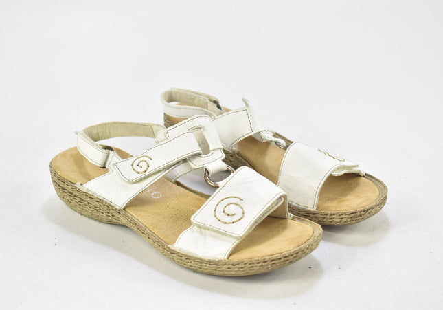 Comforto Damen Sandale Sandalette EUR 37 Nr. 24-SD 3074-Schuh-Gebraucht-secondhand