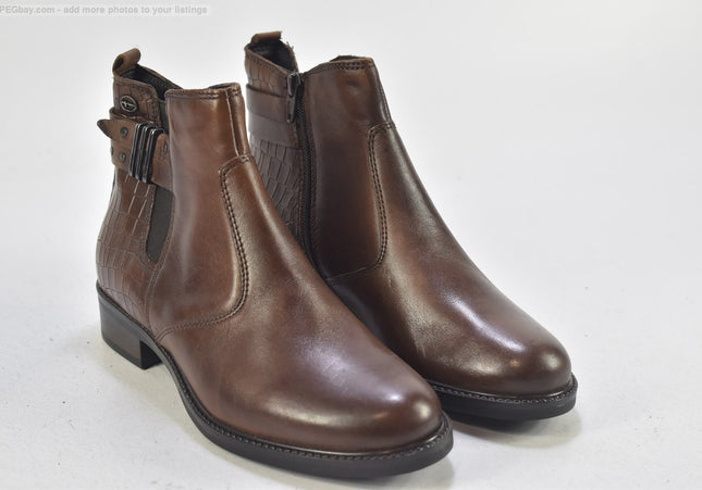 Tamaris Damen Stiefelette Boots EUR 37 Nr. 24-B 5643-Schuh-Gebraucht-secondhand