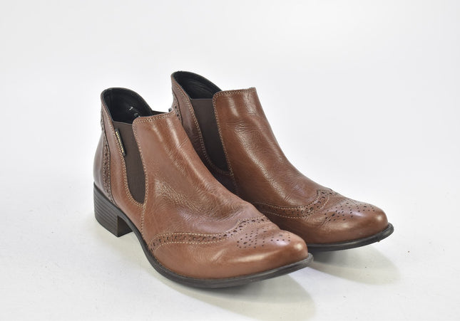 Mephisto Damen Stiefelette Boots UK 5 Nr. 24-F 3149-Schuh-Gebraucht-secondhand