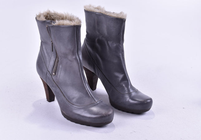 Clarks Damen Stiefelette Boots UK 6 Nr. 24-M 2365-Schuh-Gebraucht-secondhand