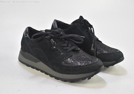 Waldläufer Damen Halbschuhe Freizeitschuhe SL 27cm Nr. 25-J 3325-Schuh-Gebraucht-secondhand