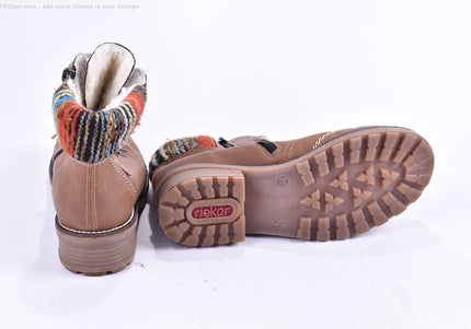 Rieker Damen Stiefelette Boots EUR 37 Nr. 24-B 1966-Schuh-Gebraucht-secondhand