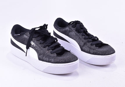 Puma Vikky Damen Sportschuhe Sneaker EUR 38,5 Nr. 24-J 4932-Schuh-Gebraucht-secondhand