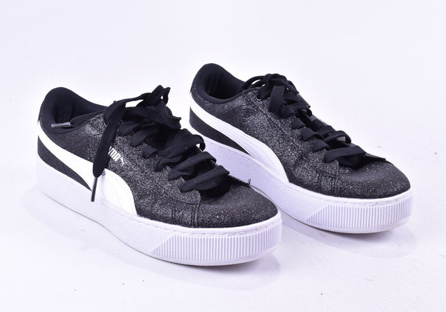 Puma Vikky Damen Sportschuhe Sneaker EUR 38,5 Nr. 24-J 4932-Schuh-Gebraucht-secondhand