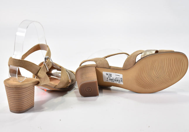Gabor Damen Sandale Sandalette UK 4 Nr. 24-SD 16-Schuh-Gebraucht-secondhand