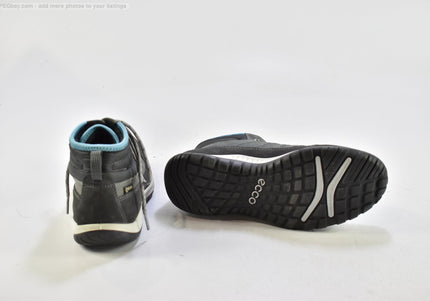 Ecco GTX Damen Stiefelette Boots EUR 37 Nr. 24-B 5848-Schuh-Gebraucht-secondhand