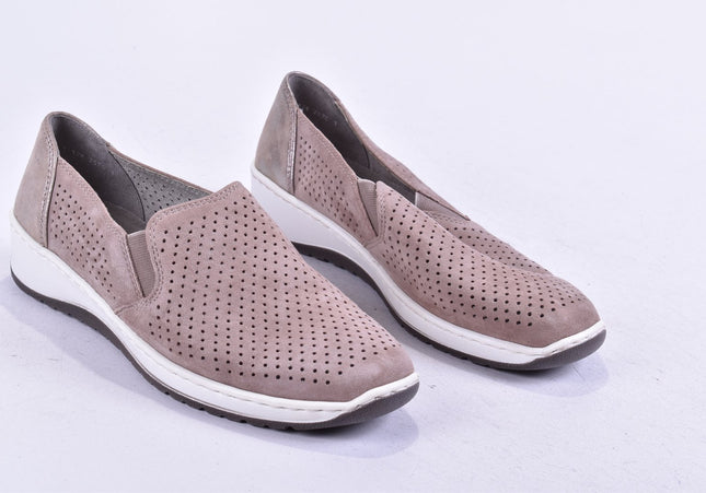 Medicus Damen Halbschuhe Slipper Ballerinas UK 4,5 Nr. 24-P 441-Schuh-Gebraucht-secondhand