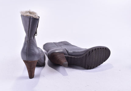 Clarks Damen Stiefelette Boots UK 6 Nr. 24-M 2365-Schuh-Gebraucht-secondhand