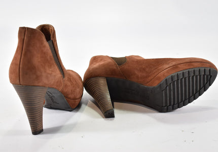 Paul Green Damen Stiefelette Boots UK 4,5 Nr. 24-M 2600-Schuh-Gebraucht-secondhand