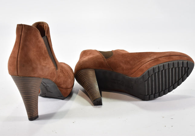 Paul Green Damen Stiefelette Boots UK 4,5 Nr. 24-M 2600-Schuh-Gebraucht-secondhand