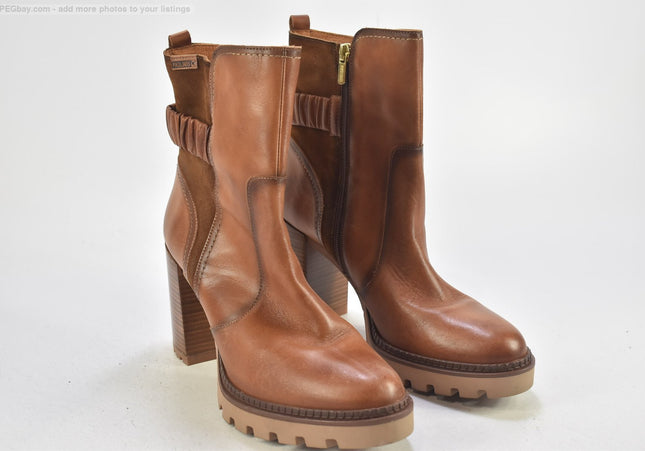 Pikolinos Damen Stiefelette Boots EUR 42 Nr. 24-B 5645-Schuh-Gebraucht-secondhand