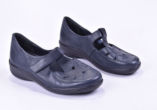 Semler Damen Halbschuhe Slipper Ballerinas UK 4 Nr. 23-A 3547-Schuh-Gebraucht-secondhand