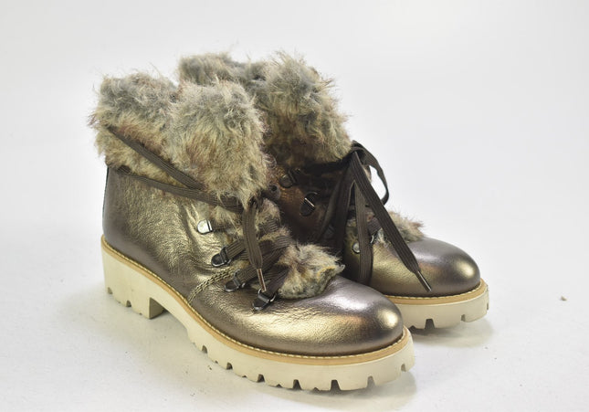SPM Damen Stiefelette Boots EUR 37 Nr. 24-B 1420-Schuh-Gebraucht-secondhand