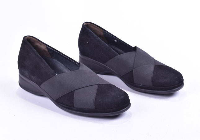 Semler Damen Halbschuhe Slipper Ballerinas UK 5,5 Nr. 23-F 2398-Schuh-Gebraucht-secondhand