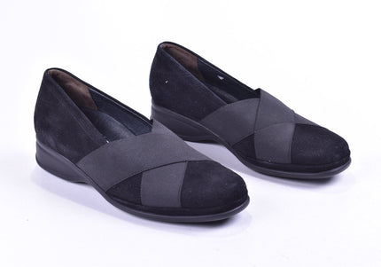 Semler Damen Halbschuhe Slipper Ballerinas UK 5,5 Nr. 23-F 2398-Schuh-Gebraucht-secondhand