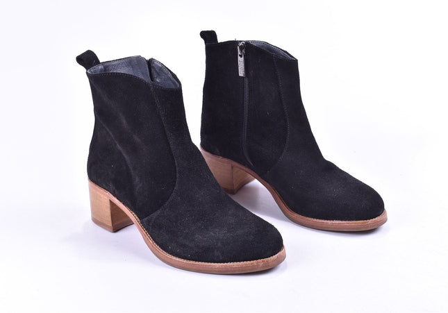 Ted Muffy Damen Stiefelette Boots EUR 38 Nr. 23-M 1708-Schuh-Gebraucht-secondhand