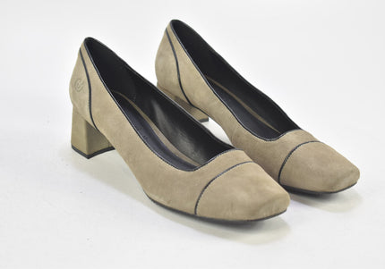 Gerry Weber Damen Pumps High Heels UK 7,5 Nr. 24-J 2796-Schuh-Gebraucht-secondhand